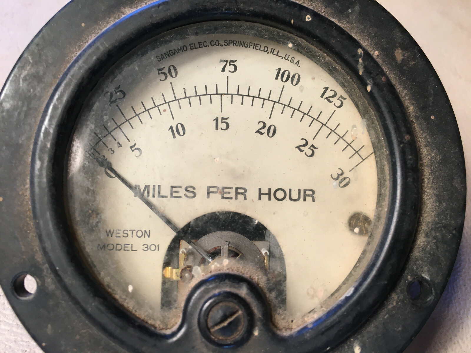 Weston Model 301 Miles Per Hour Meter