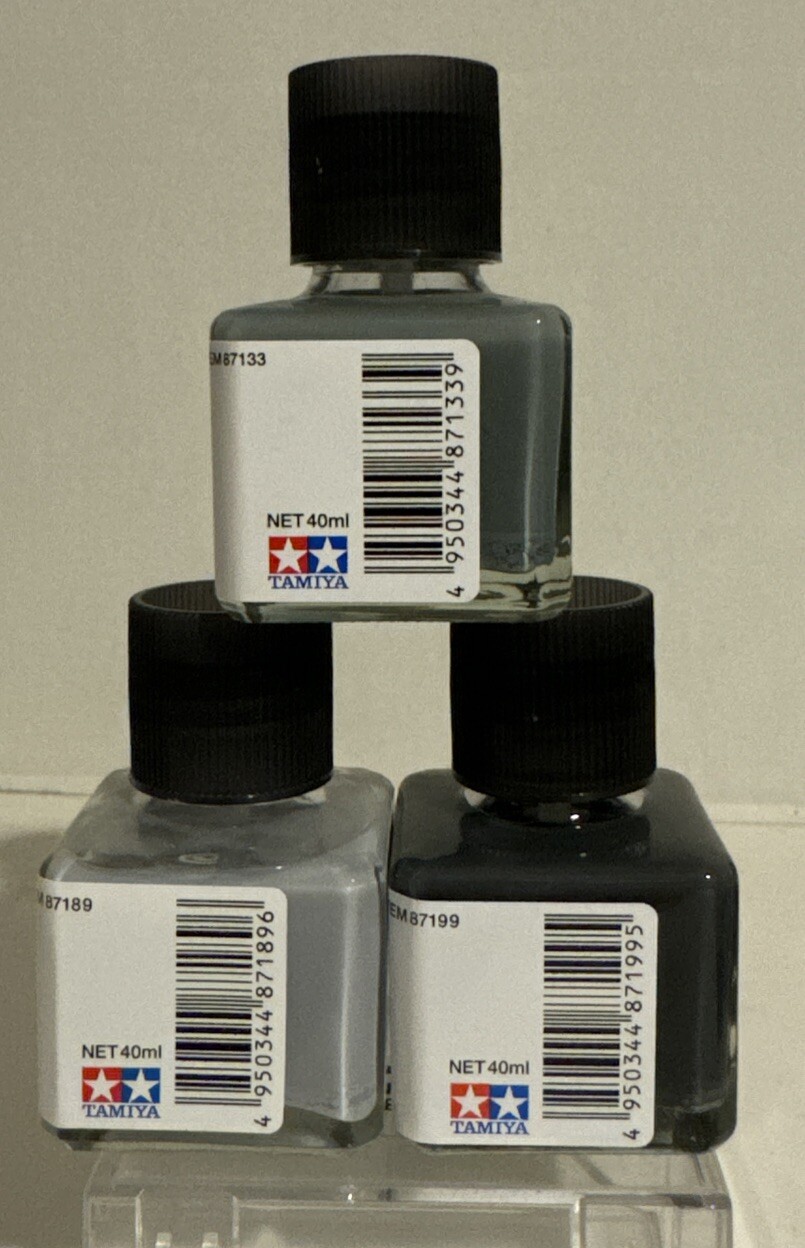 Tamiya Accent Colors Grays 3 pcs bundle