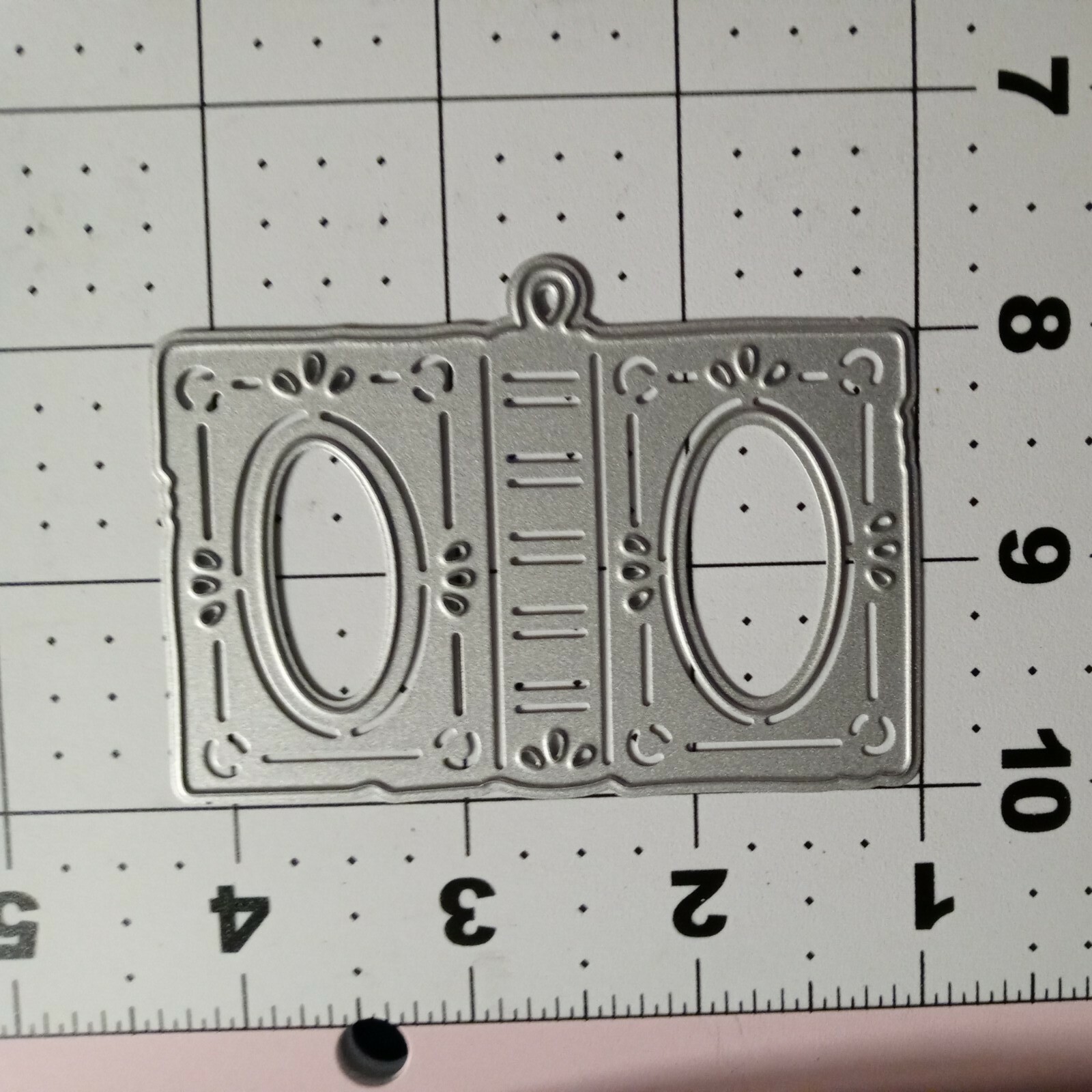 Universal Thin Metal Die Cut Tool Emboss Book card vintage locket charm ornament