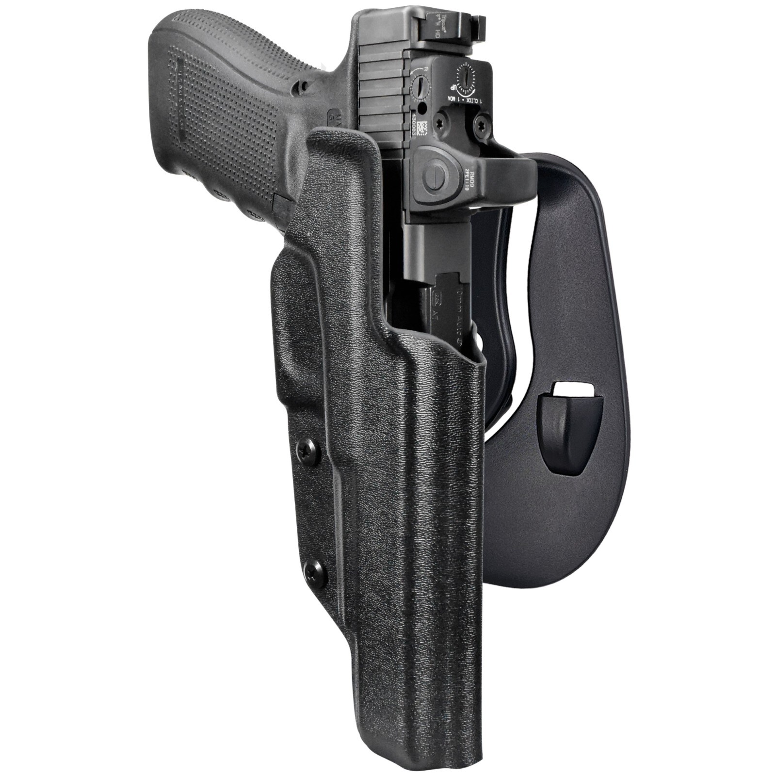 OWB Paddle Holster fits Glock 40 MOS (Gen 4)