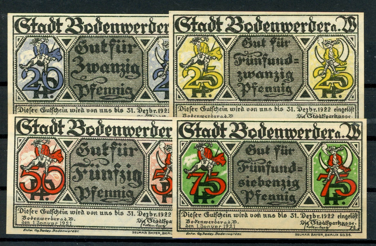 Bodenwerder 4 Bills Emergency Money 2/19471