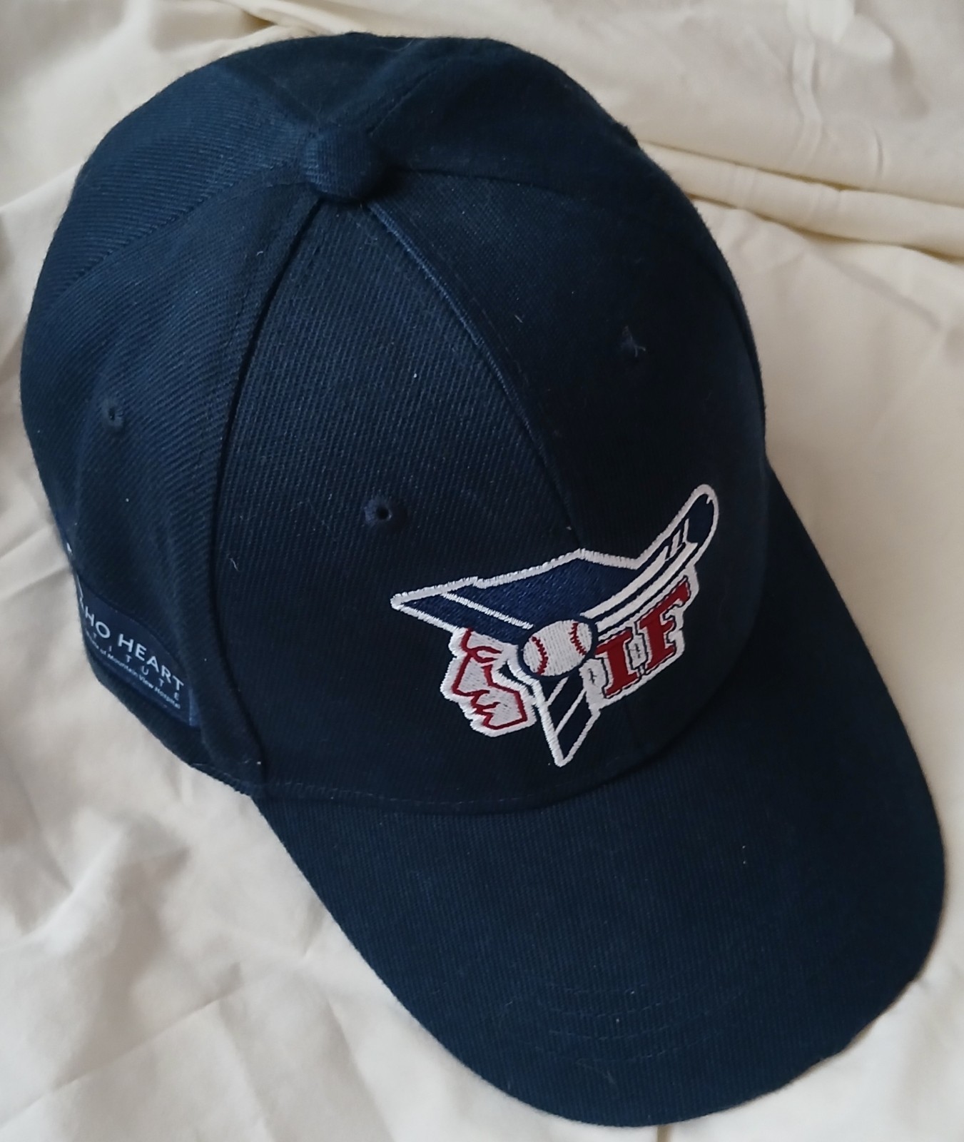 Vintage Idaho Falls Braves, Heart Institute. Snapback Cap Blue 1-Size Embroider