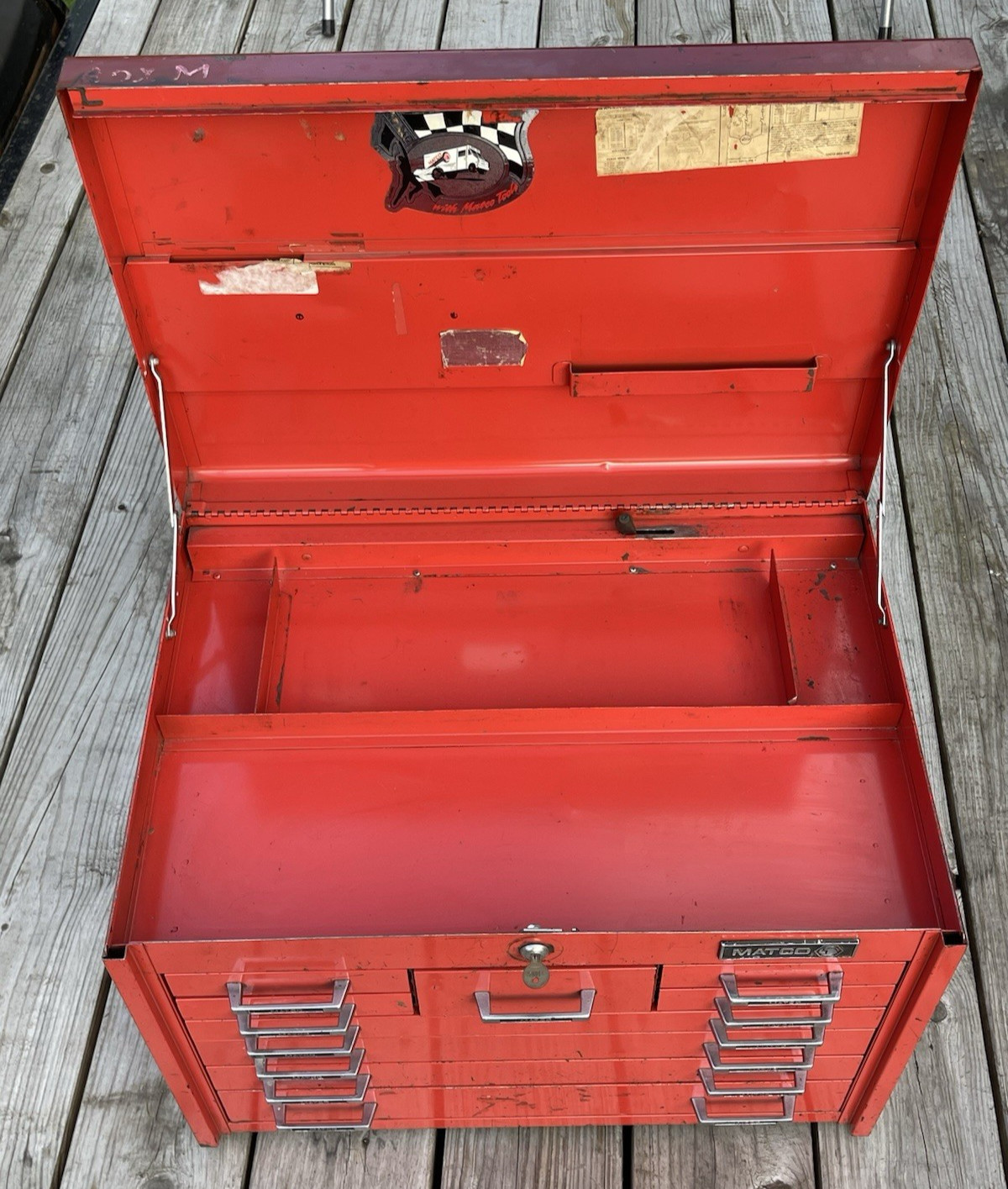 Matco Tool Chest Box Heavy Duty Mechanic Toolbox Used