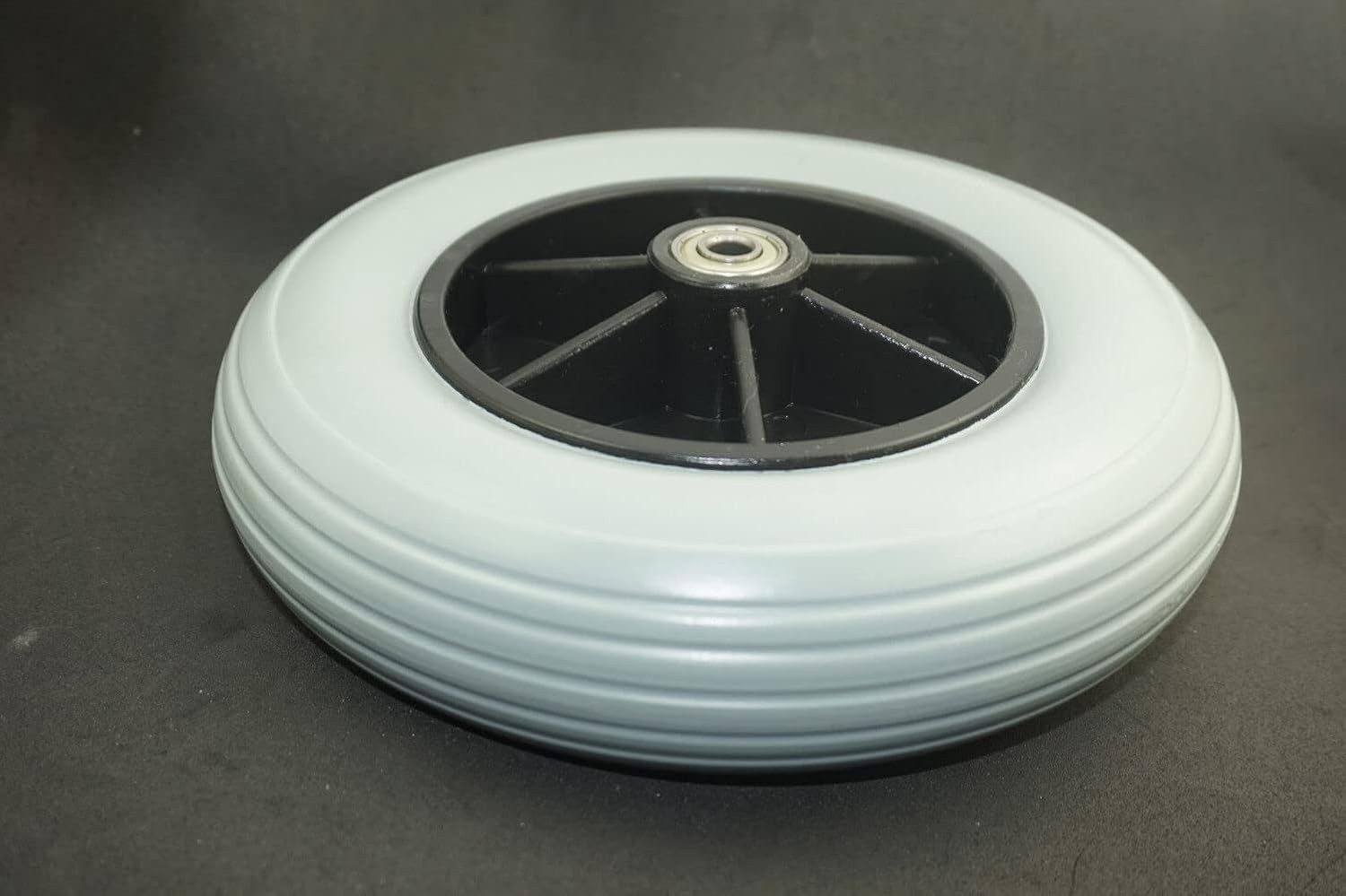 8" x 2" (200x50) Caster Solid Rubber Front Rear Caster Tires Wheels Assembly for