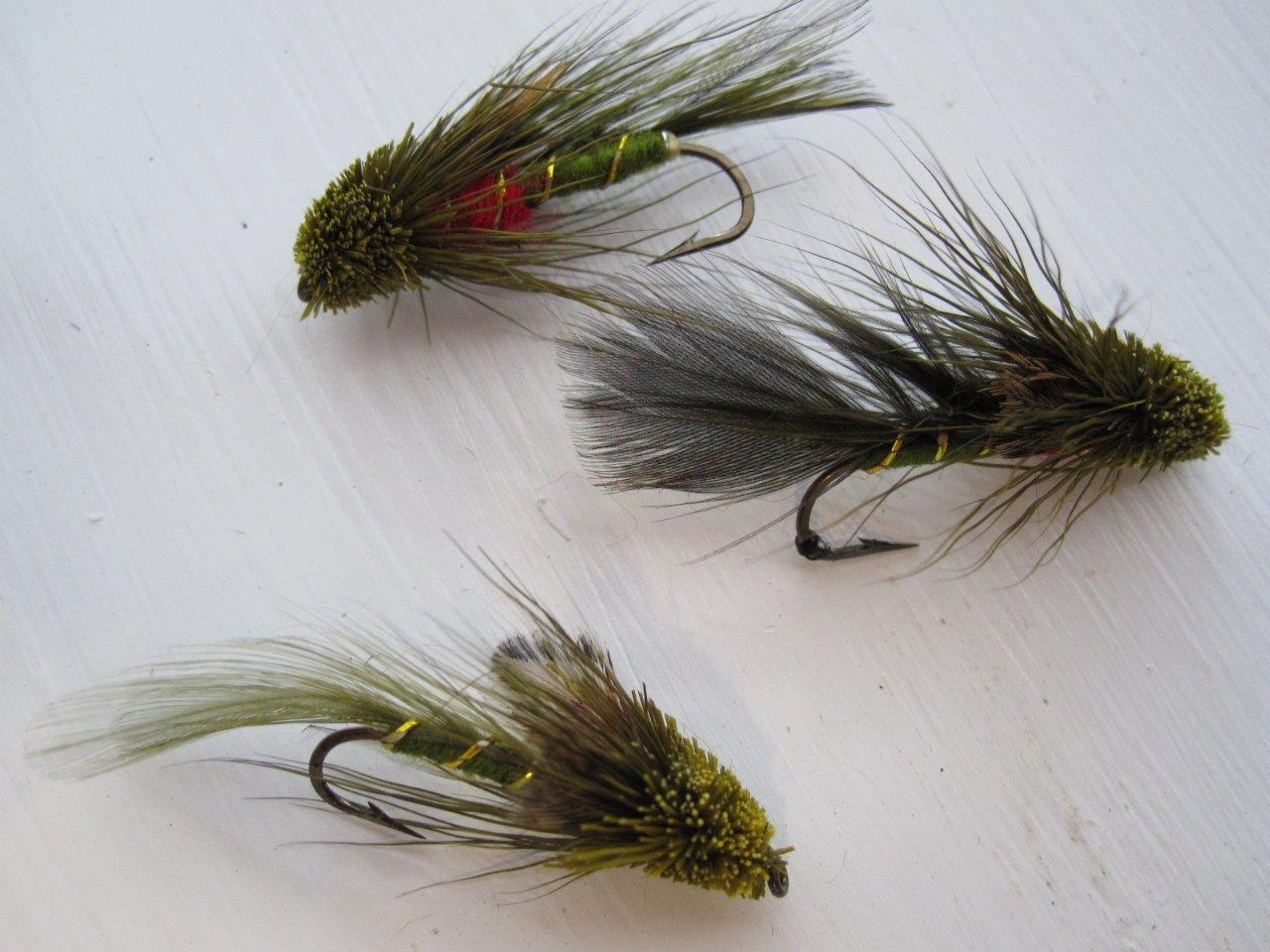3 EA A-1 MATUKA SCULPIN'S (COLORS & SIZES), STREAMERS