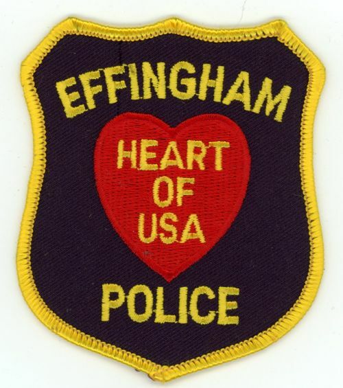 ILLINOIS IL EFFINGHAM POLICE NICE SHOULDER PATCH SHERIFF