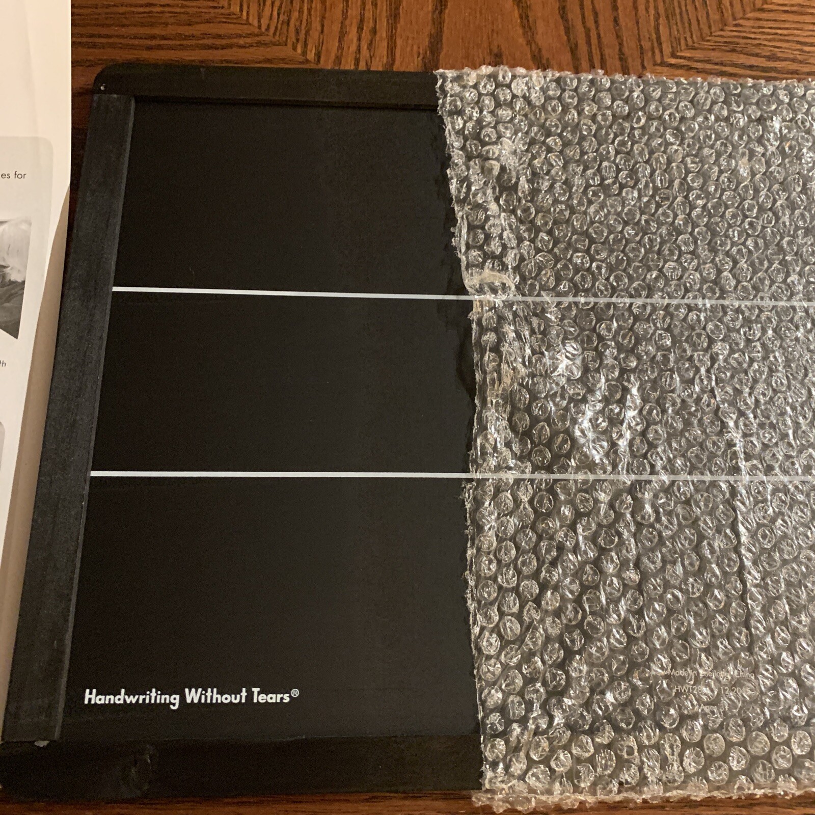 Learning Without Tears Blackboard w/Double Lines, New In Original Bubble Wrap