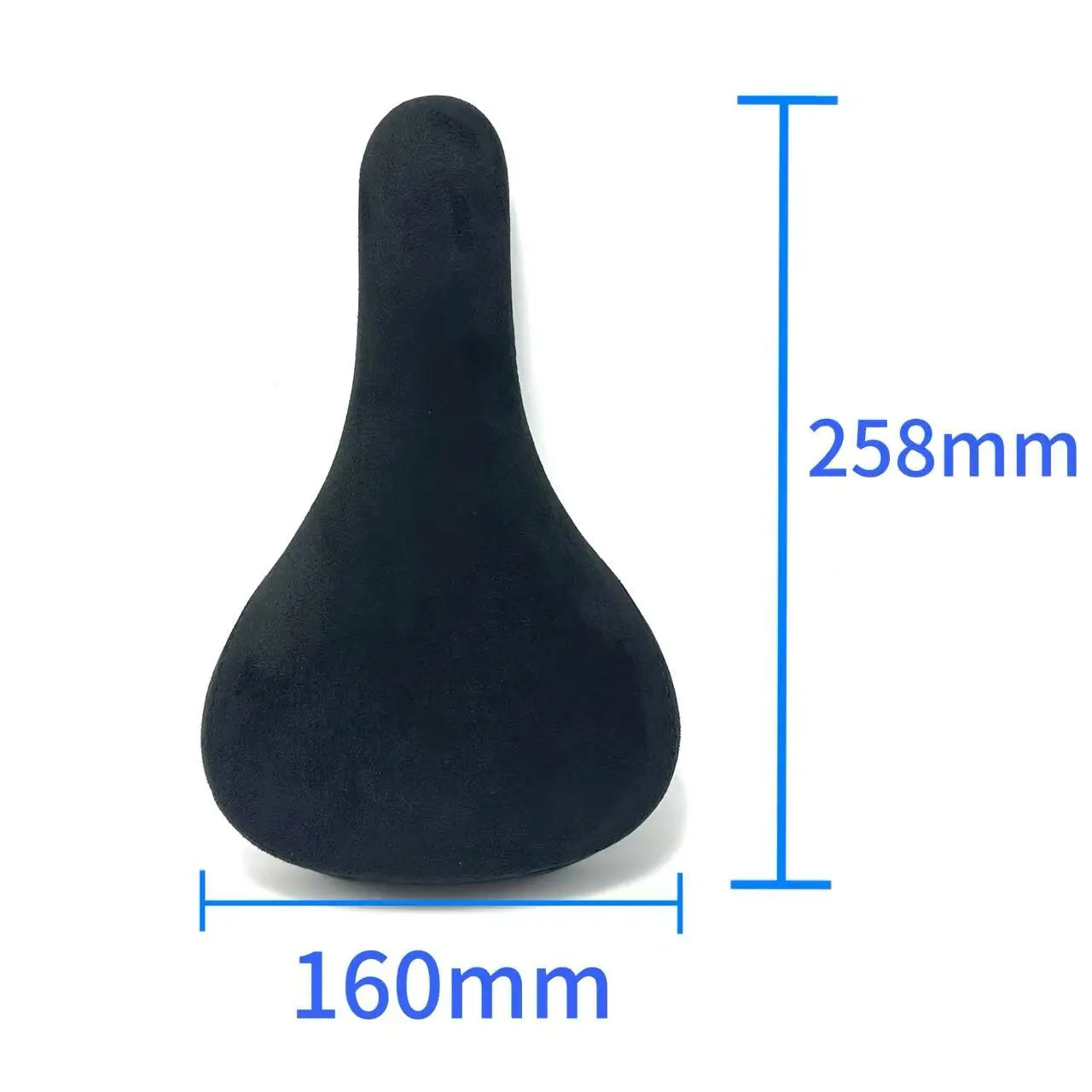 seat Vintage Cushion Ultralight Soft Velvet Fiber Cloth Chromoly.steel comfo