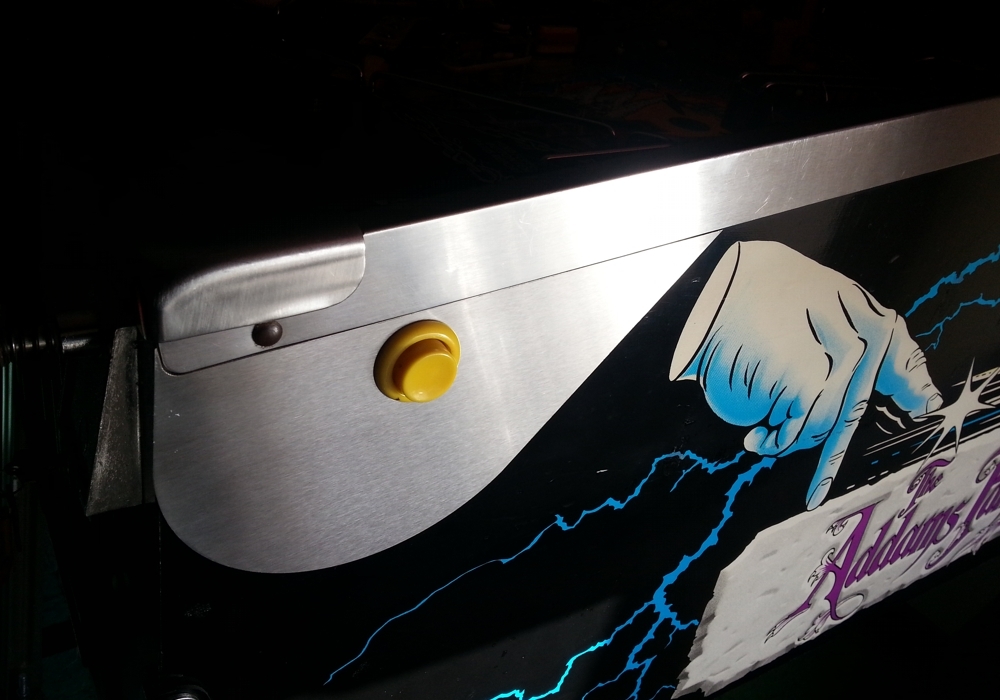 Getaway HS2 High Speed 2, HURRICANE Pinball Flipper Button Guards PAIR mod