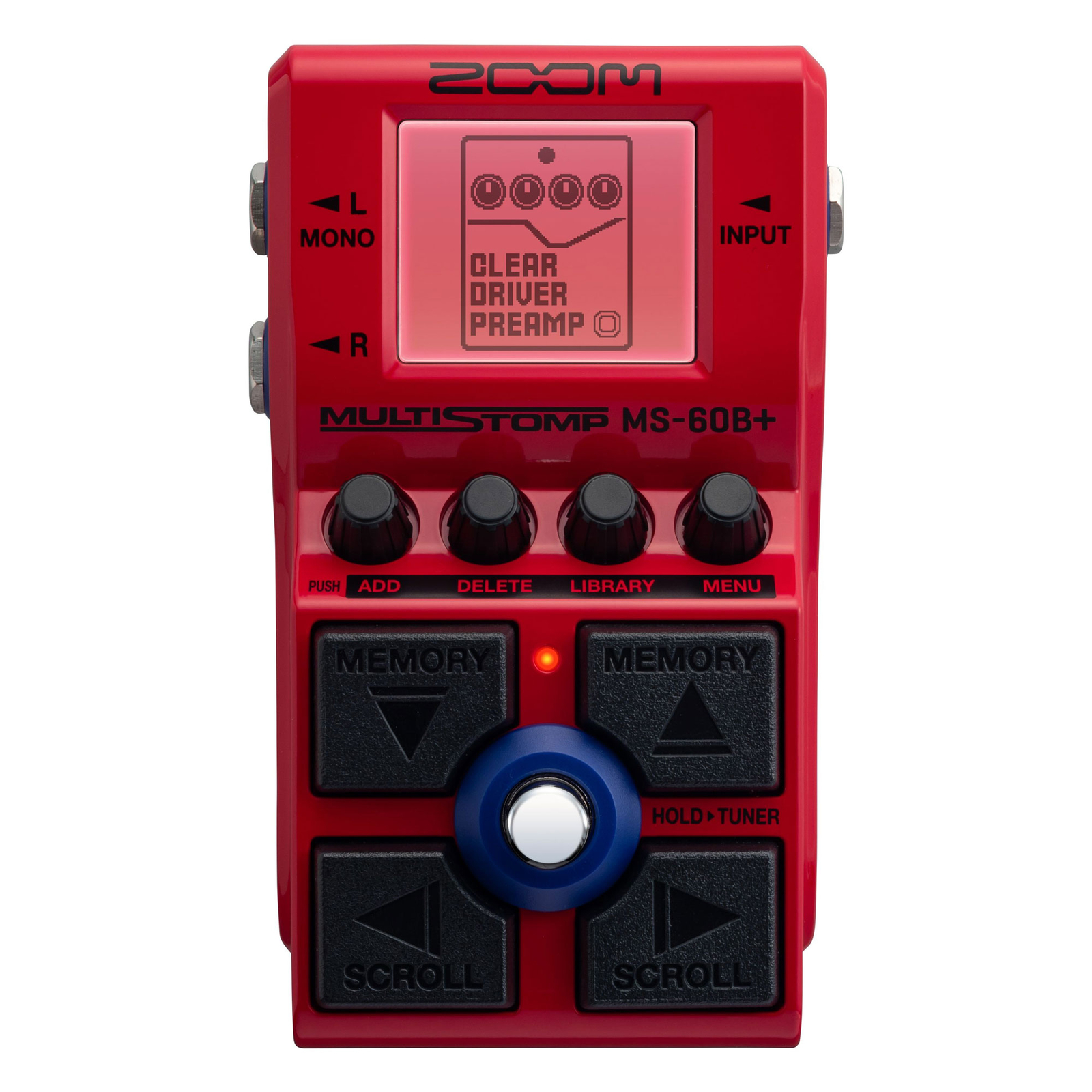 Zoom MS-60B+ MultiStomp Bass Effects Pedal