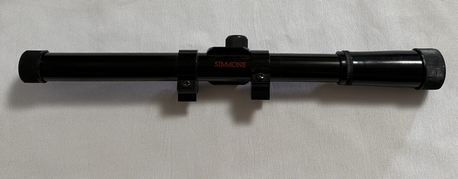 Simmons Model #1002 - 1002 - 4x15mm Black Rifle Scope - READ