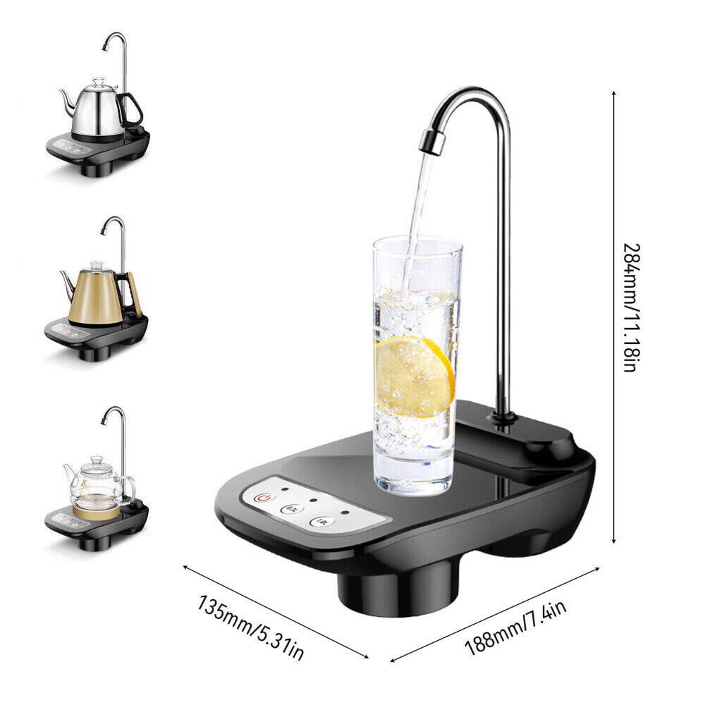 5 Gallon Water Bottle Switch Pump Electric Automatic Universal Dispenser USB