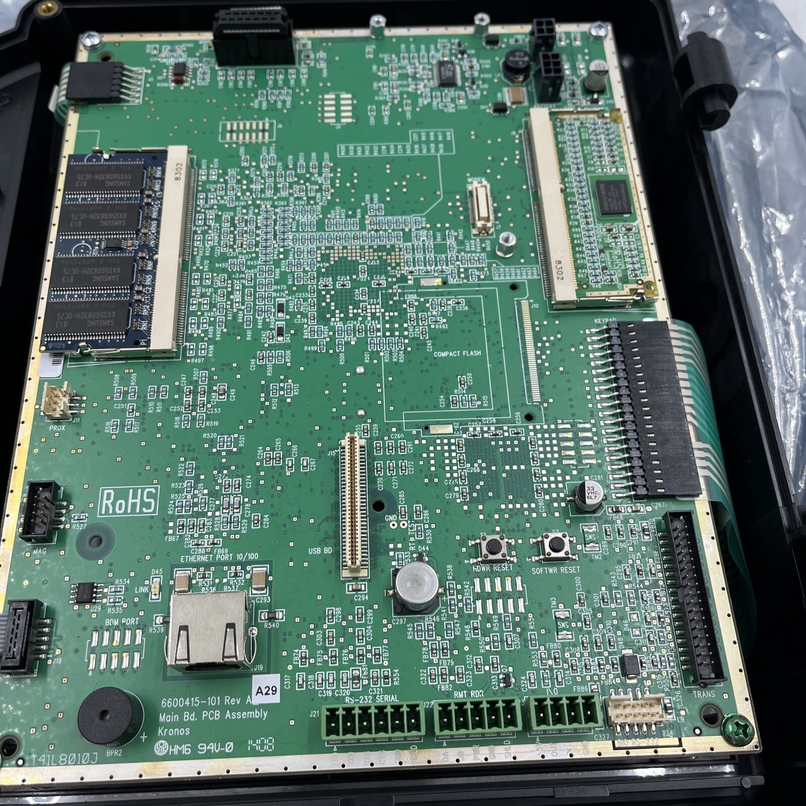 Kronos System 4500 Front Panel