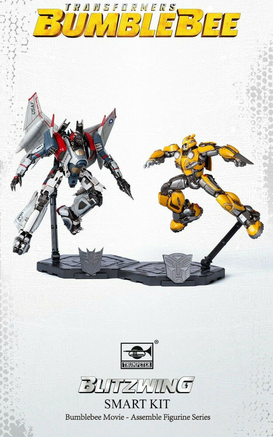 Trumpeter Transformers Bumblebee & Blitzwing Both Kits Smart Model Kit US