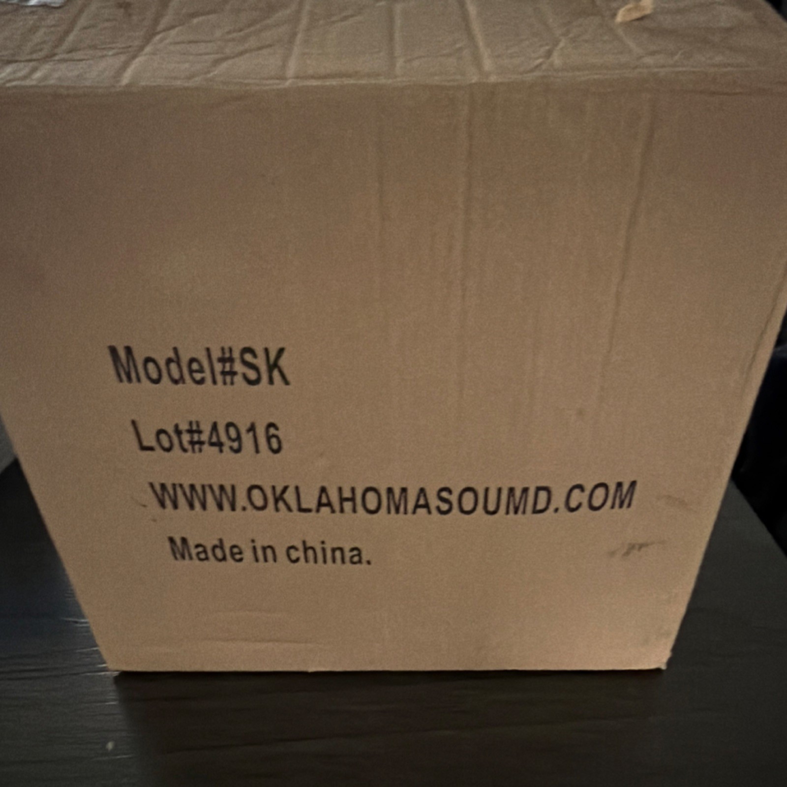 Oklahoma Sound SK Home Theater System Black Auxiliary Input Plastic