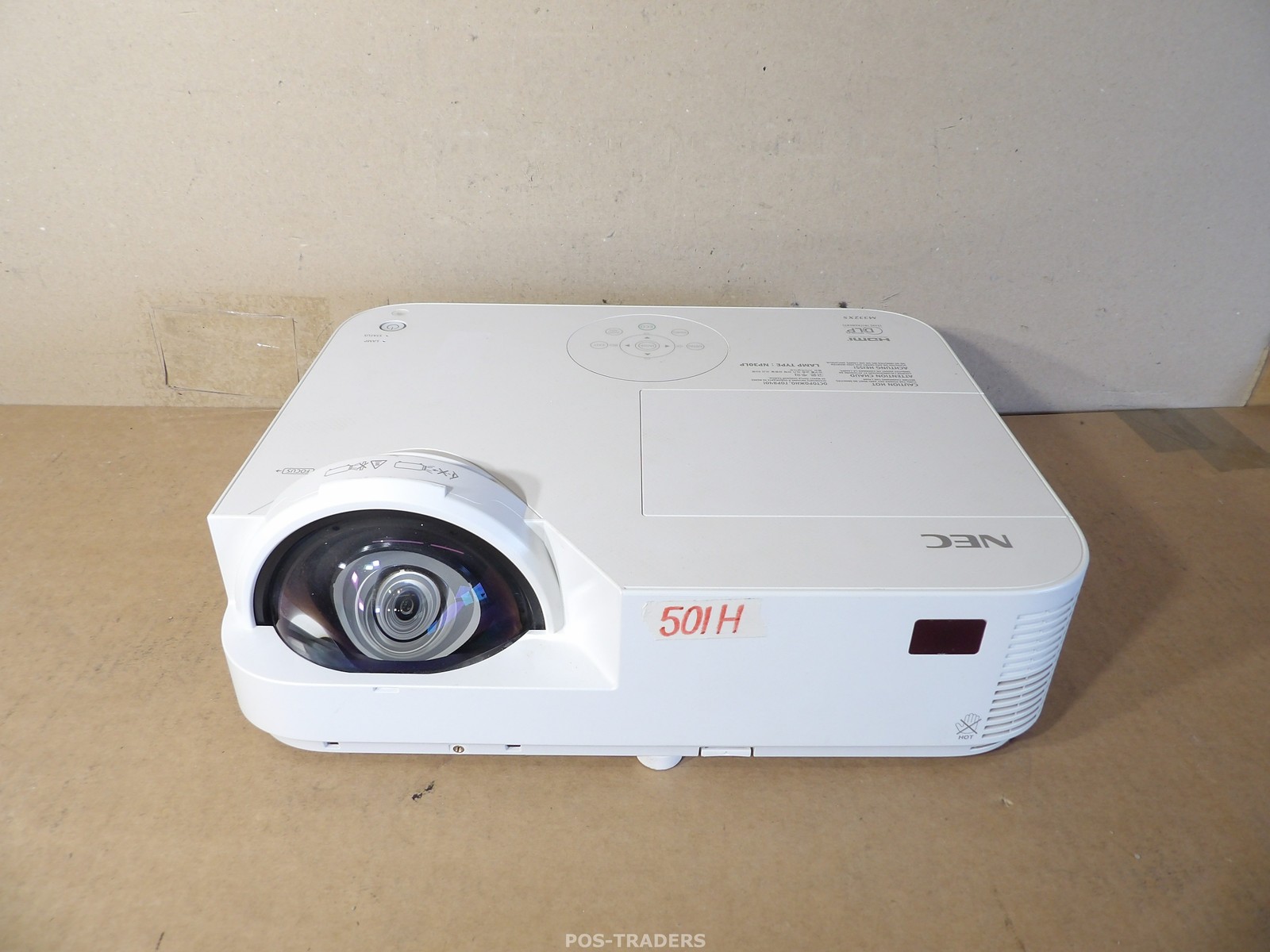 NEC NP-M332XS Projector Projector XGA DLP 3300 Lumens HDMI - 501H - EXCL REMOTE