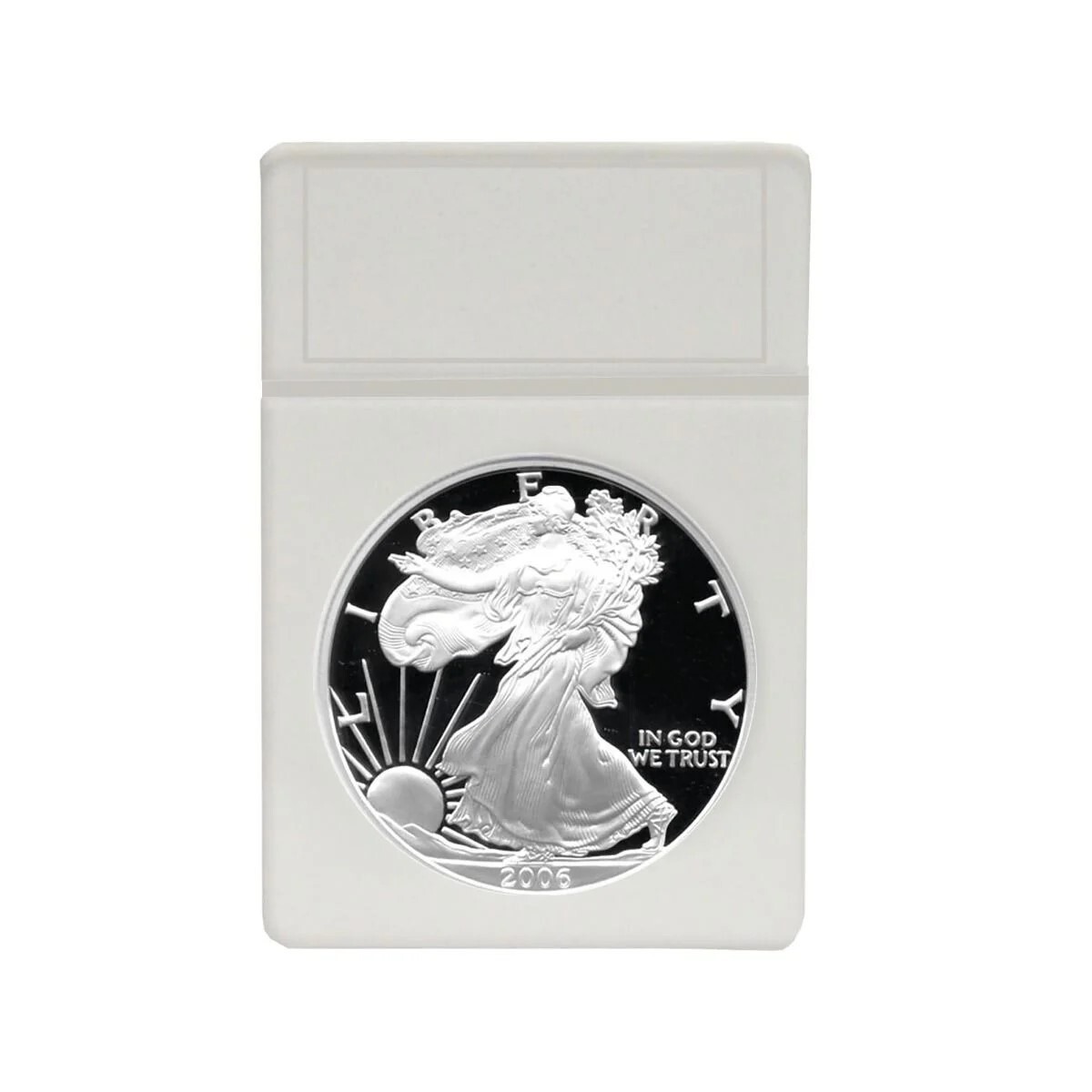 NEW 50pk BCW Eagle Display Slab Insert- White Foam Insert