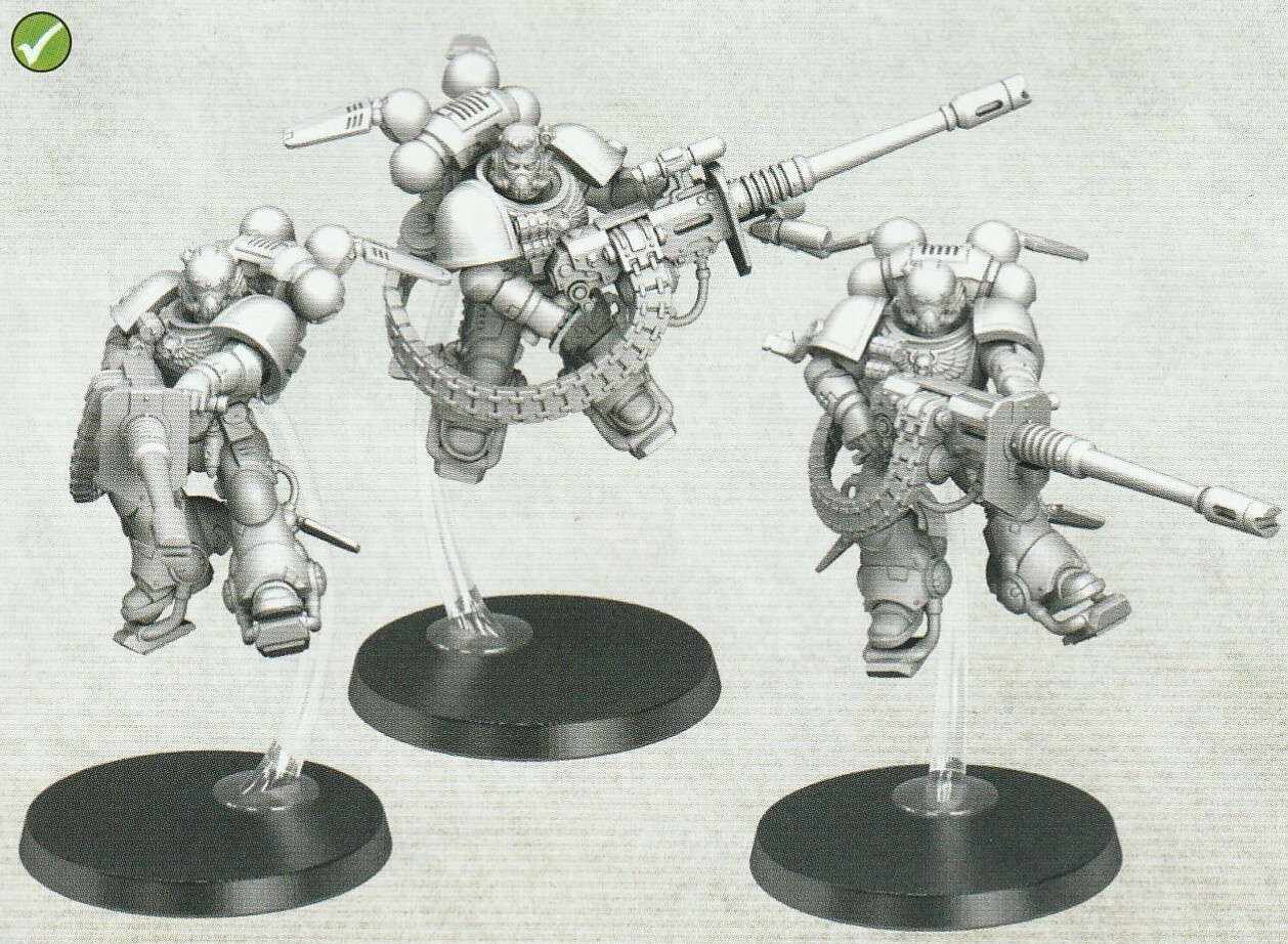 Suppressor Squad Vanguard Task Force Space Marines Warhammer 40k - NoS (x3)