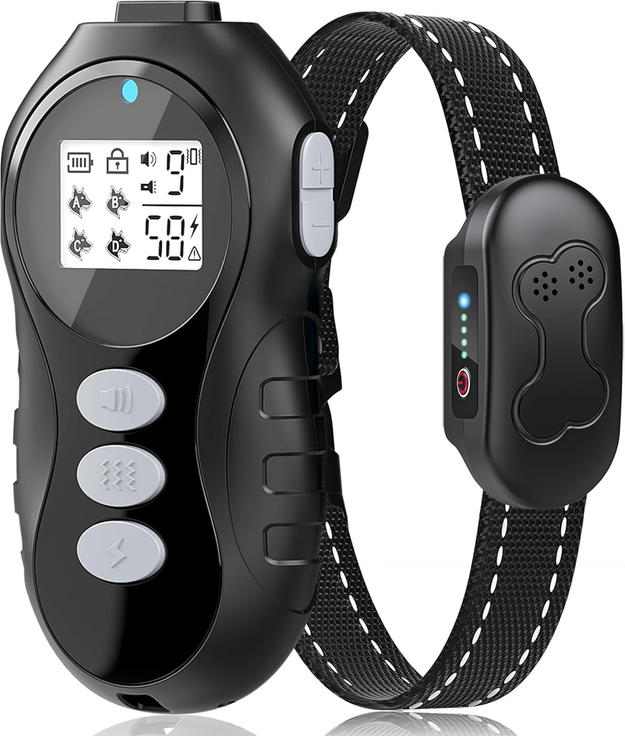 Collar De Choque, Collar De Adiestramiento Para Perros Con Control Remoto Para