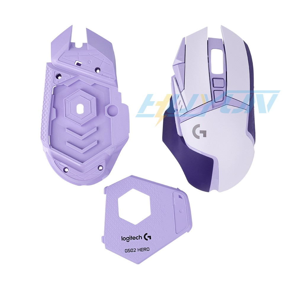 Replacement Shell/Cover/outer case for Logitech G502 Wired Gaming Mouse purple