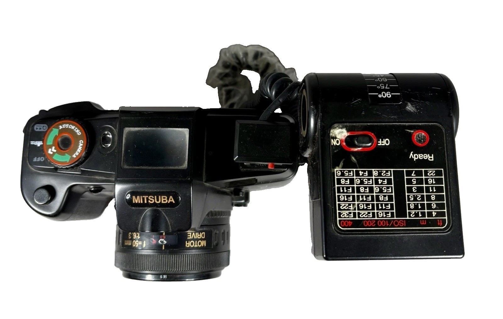 Mitsuba TC-5000 with Swivel Light Flash Lens