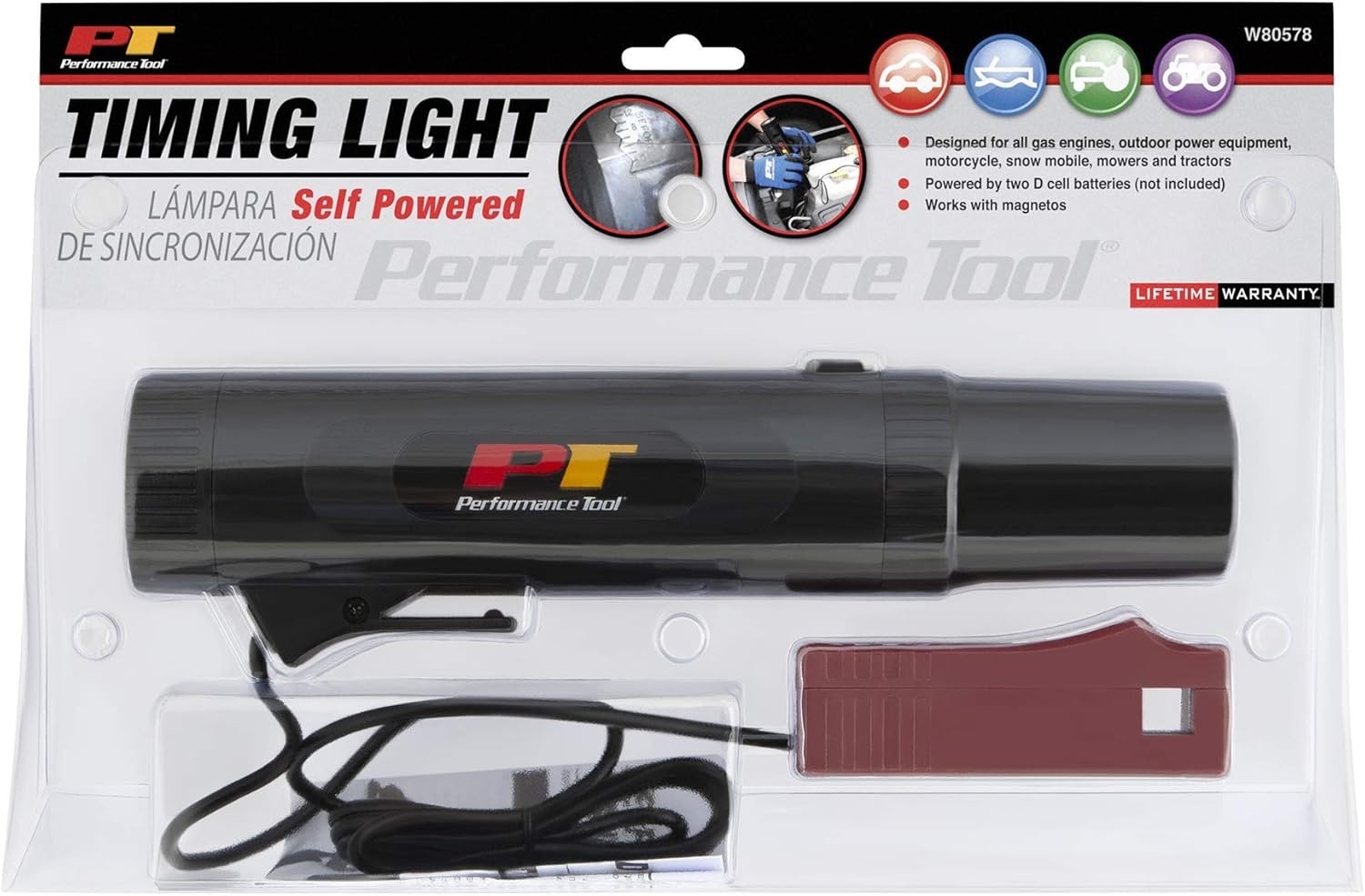 Self-Powered Timing Light with Inductive Pick-Up