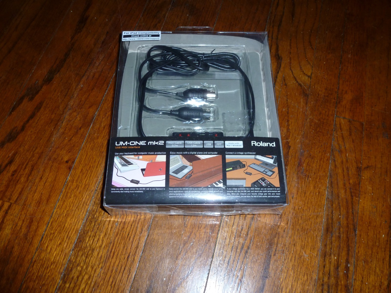 Roland UM-ONE MK2 In-Line USB MIDI Interface - Open Box!!