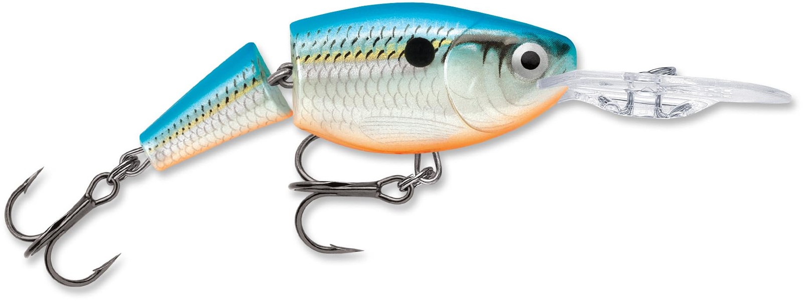 Rapala Jointed Shad Rap 07 Fishing lure, Size 7, 2.75-Inch, Blue
