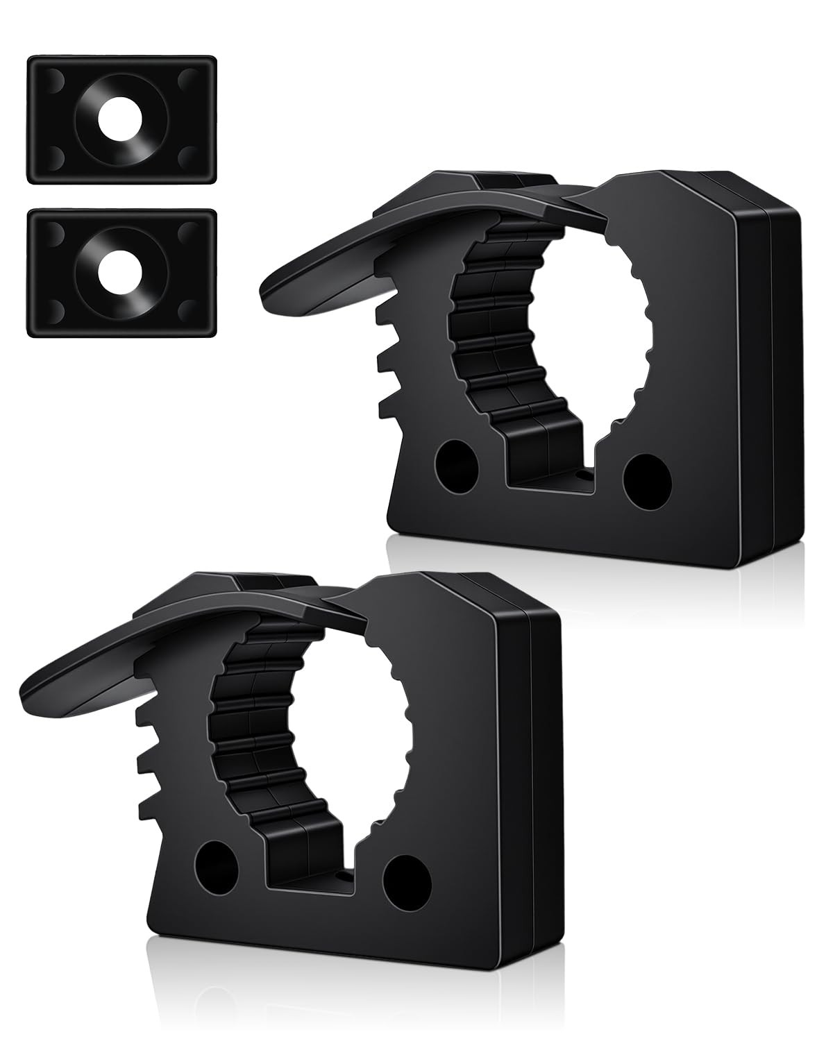 2pcs Quick Release Clamp for Shovel & Axe Mount, 1 1/8"~1 7/16" Heavy Duty Gr...