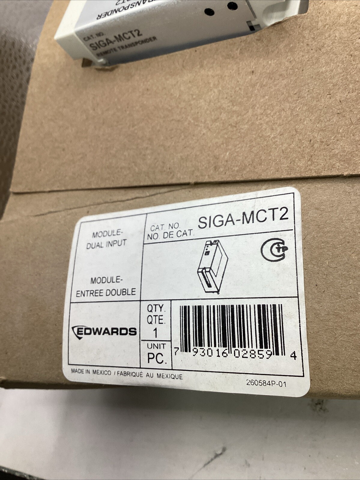 EDWARDS SIGA-MCT2 - Module - Dual Input