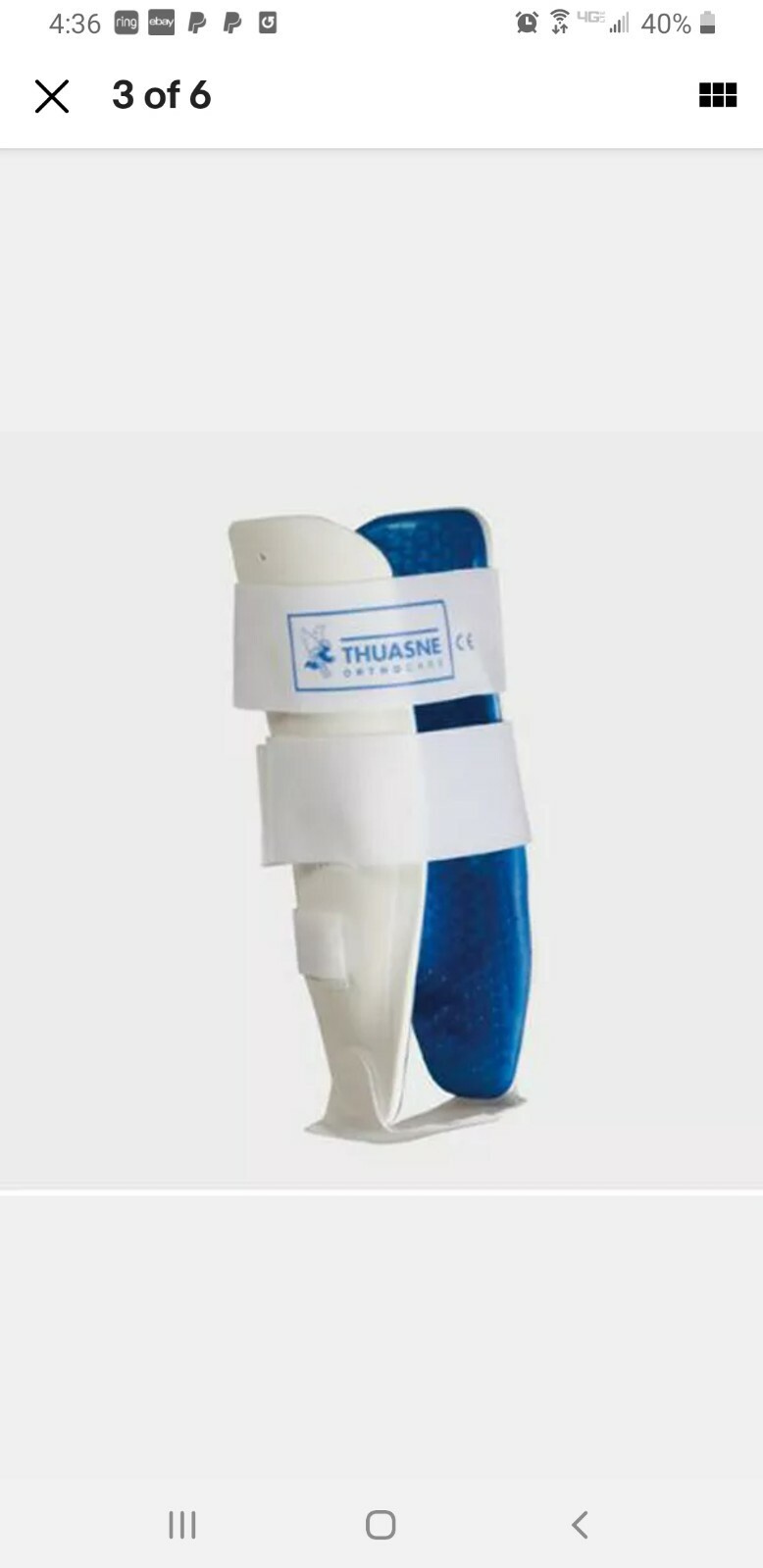 Thuasne Ligacast Air + White One Size