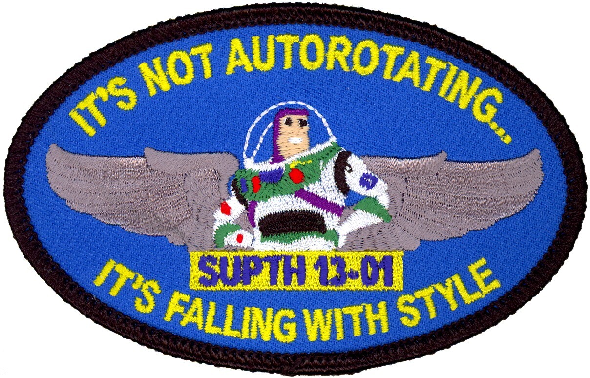 USAF 23d FTS SPECIALIZED UNDERGRAD PILOT TRAINING-HELICOPTER CLASS 13-01 PATCH