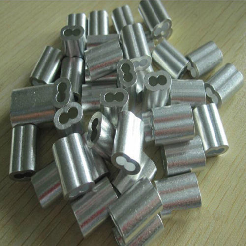 1/4" Aluminum Cable Crimps/Sleeves (LOT OF 25)
