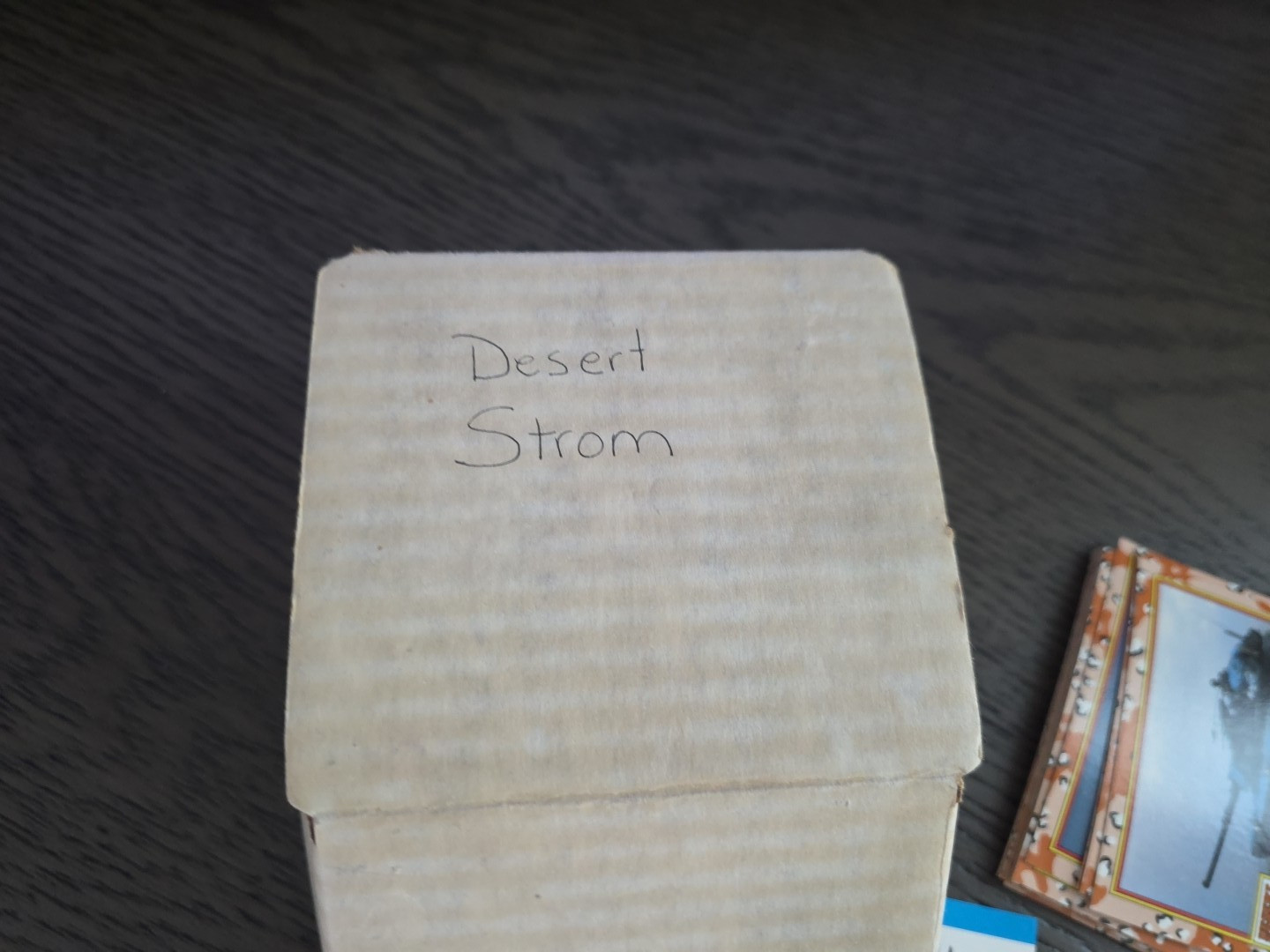 Desert Storm Cards