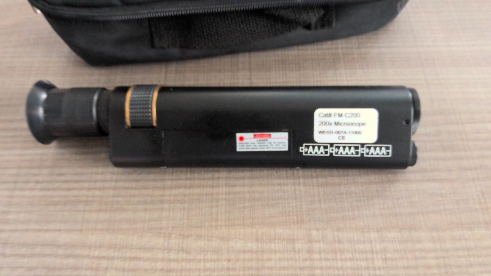 Westover Scientific FM-C200 - 2 200x Fiber Microscope with Case!
