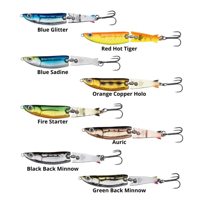 NEW 2024 Abu Garcia Toby Jointed 10g/14g/18g Trout Perch Pike Fishing Spoon Lure