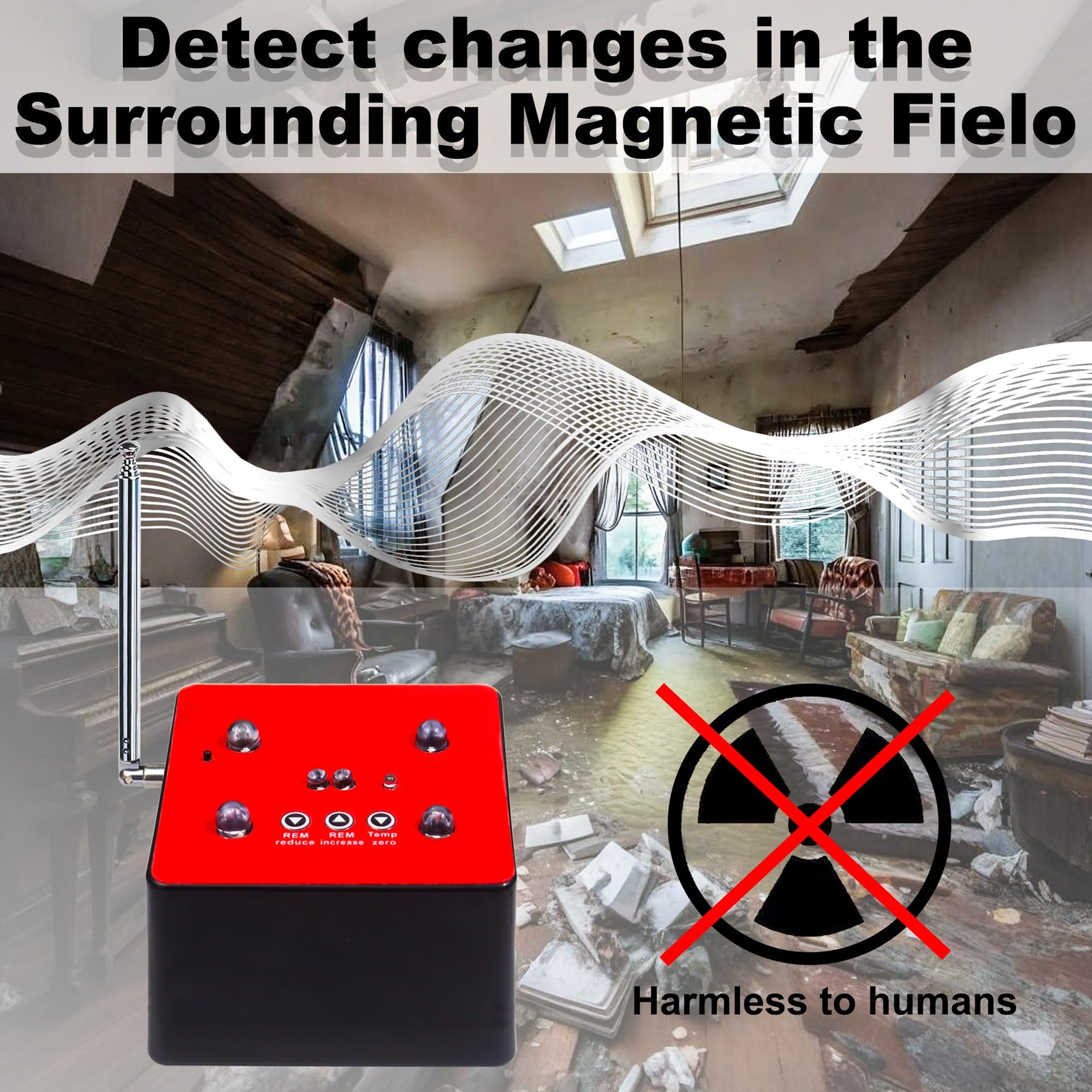 Professional Ghost Hunting Equipment : Precise EMF & Temp - Deviation...