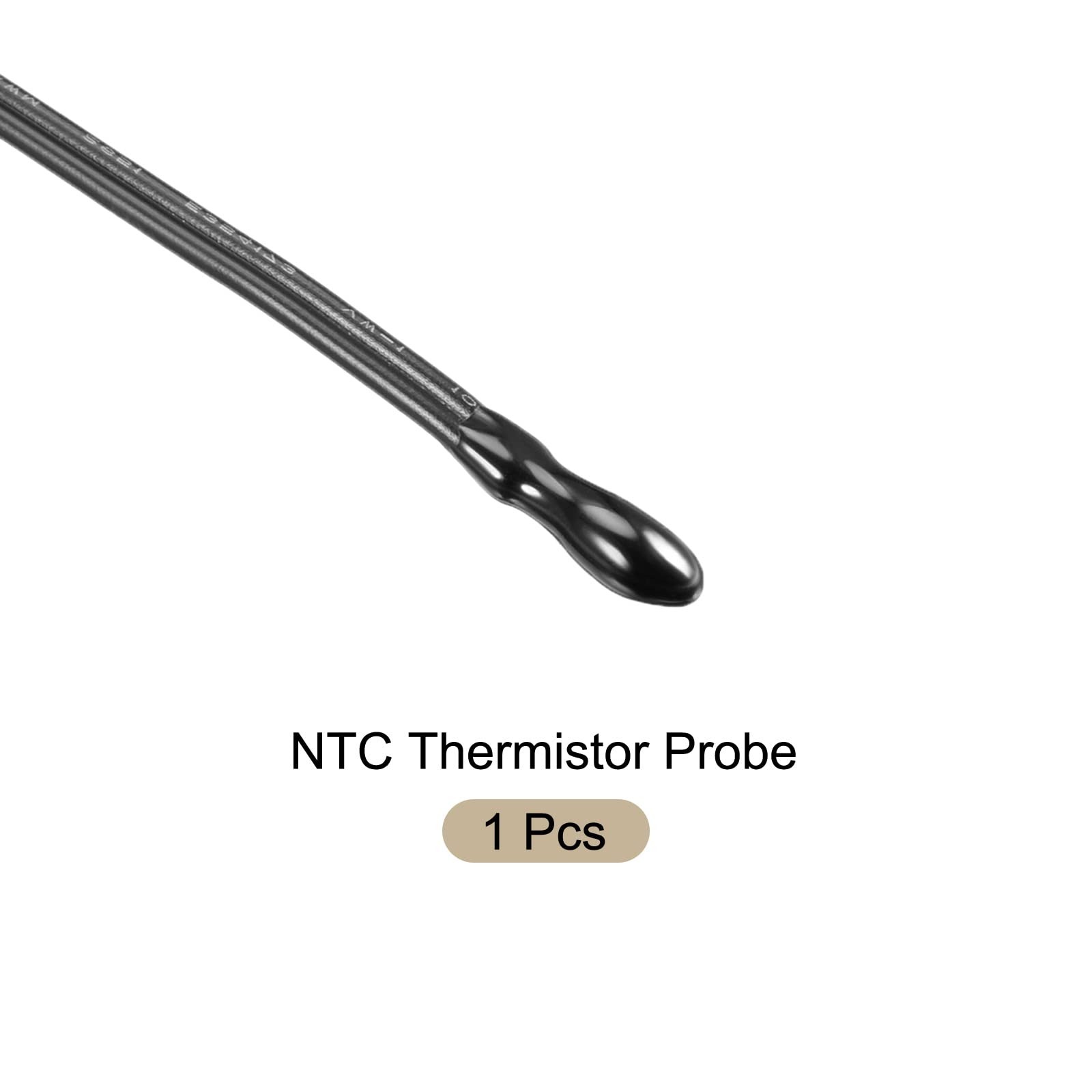 NTC Thermistor Probe 10K 3.3ft Waterproof Epoxy Temp Sensor Transmitter
