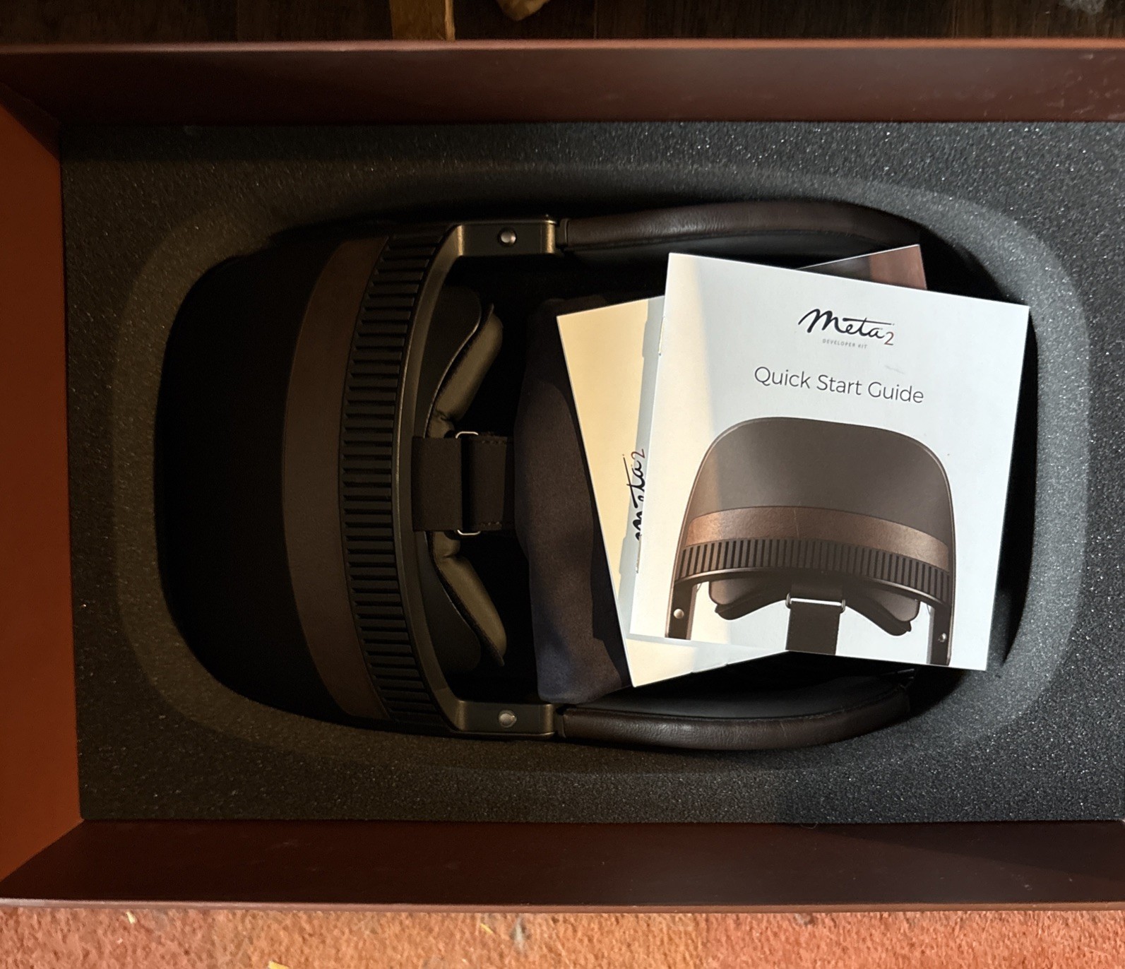 NEW!! Meta 2 Developer Kit VR Black Augmented Reality Headset Complete With Box