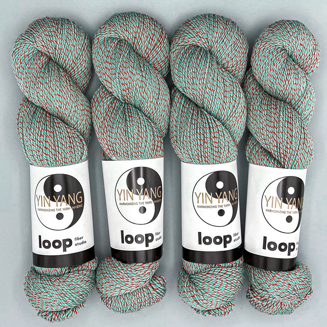 Loop Fiber Studio Yin Yang Worsted Yarn | Lot Of 2 Skeins
