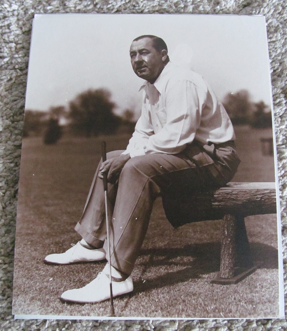 SEPIA PHOTO OF WALTER HAGEN