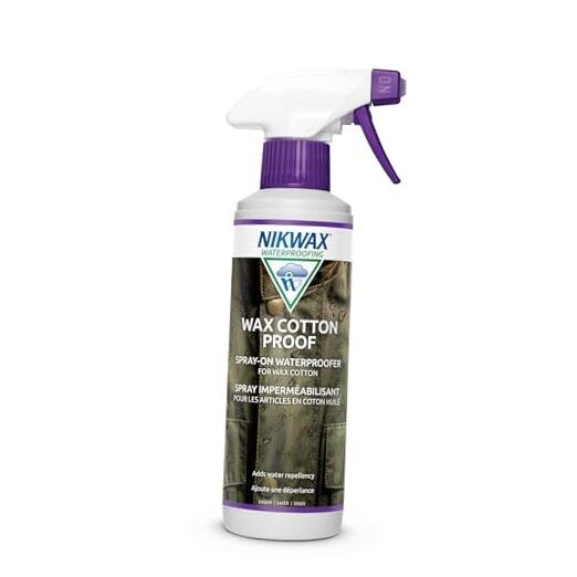 Wax Cotton Proof, Spray-On Waterproofing for Waxed Cotton Jackets, Clothing,