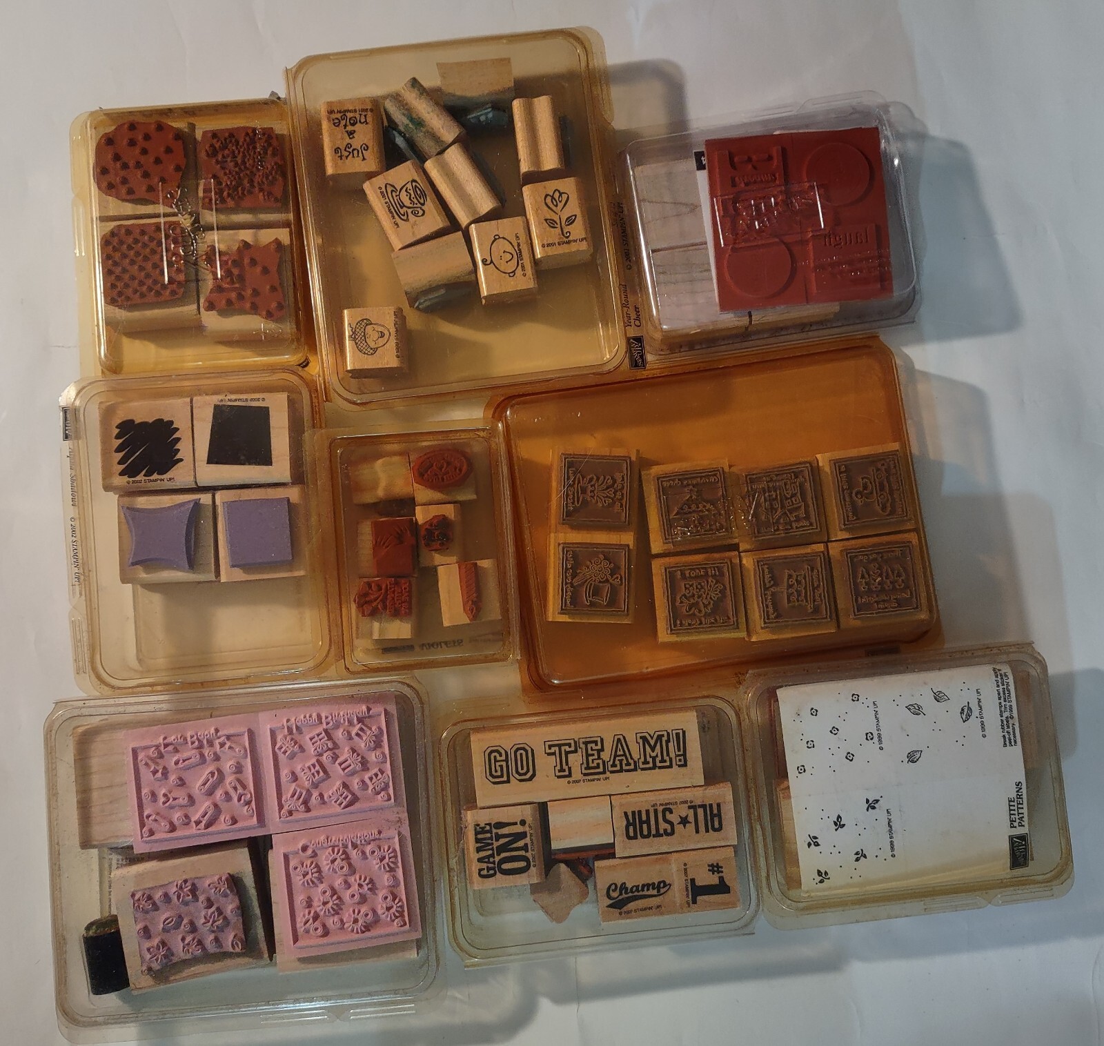 Stampin' Up Stamps Lot of 9 Sets