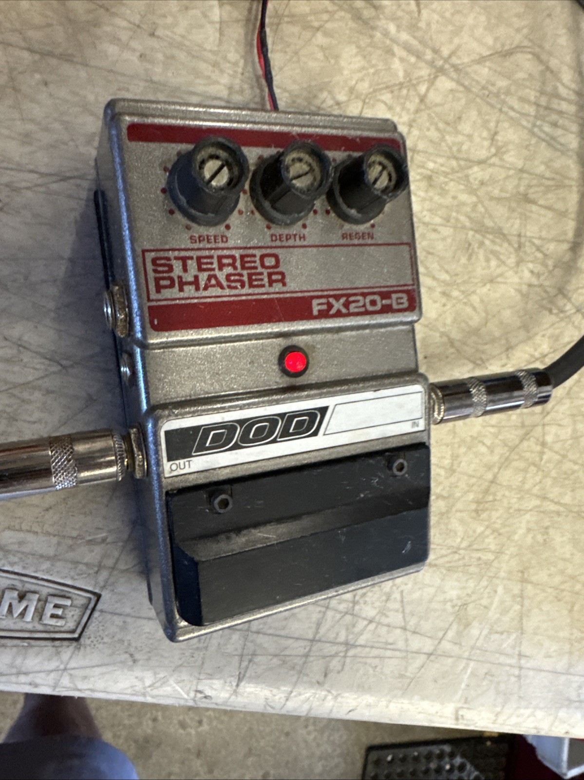 Vintage DOD FX20-B Stereo Phaser Guitar Effect Pedal USA / Tested