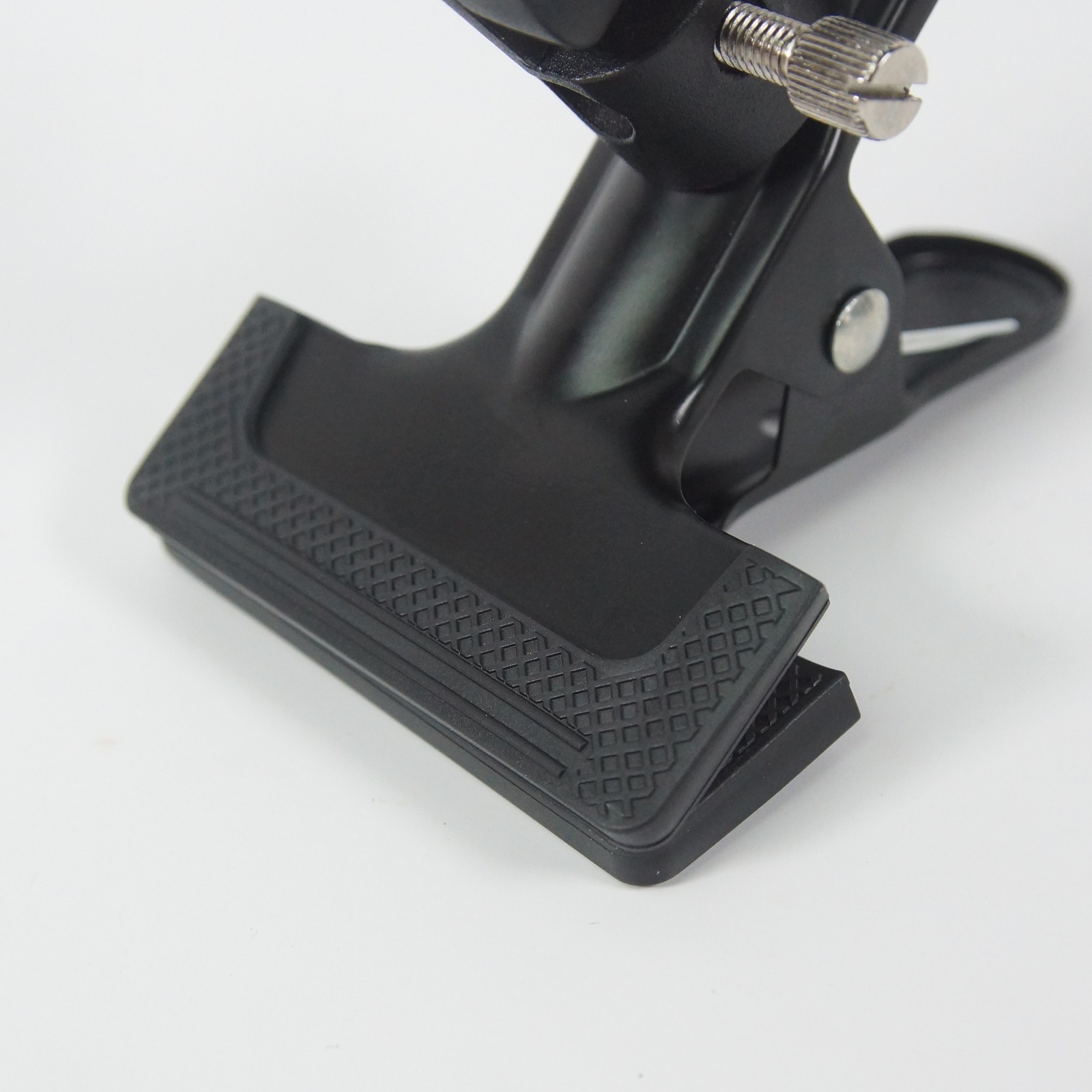 2xPhoto Studio Reflector Clip E Shape Clamp Swivel Mount Adapter For Light Stand