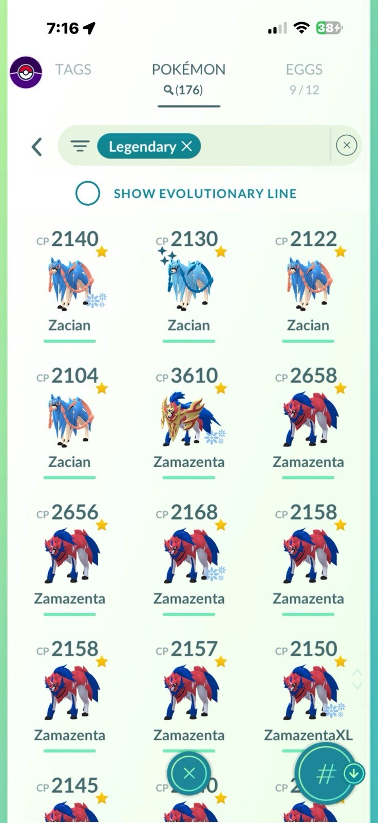 Pokémon GO Level 72 Game Account Legendary Shiny Pokémon ID DayWalker5150