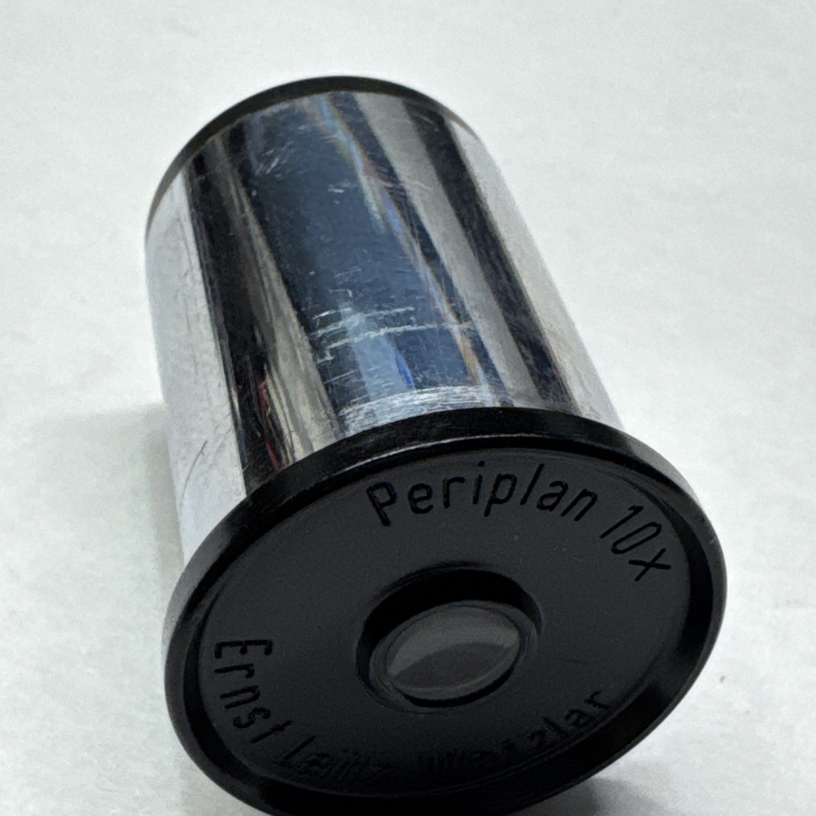 ERNST LEITZ WETZLAR PERIPLAN OK. 10XB MICROSCOPE EYEPIECE LENS