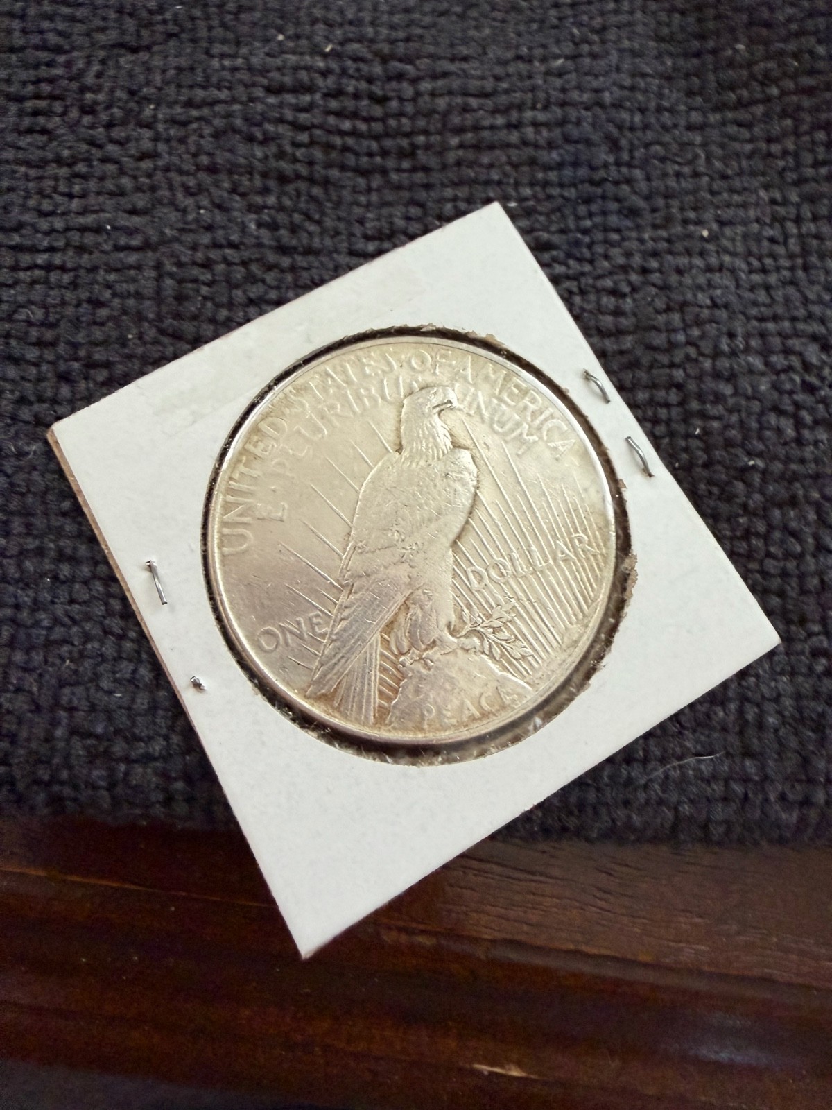 1922 Liberty Peace silver coin-Preowned