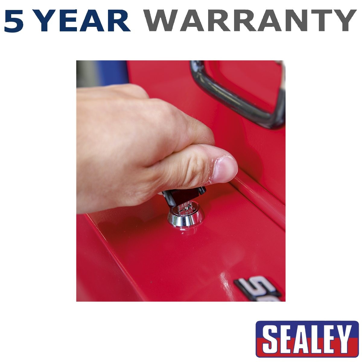 Sealey Side Cabinet for Long Handle Tools Red APLHT