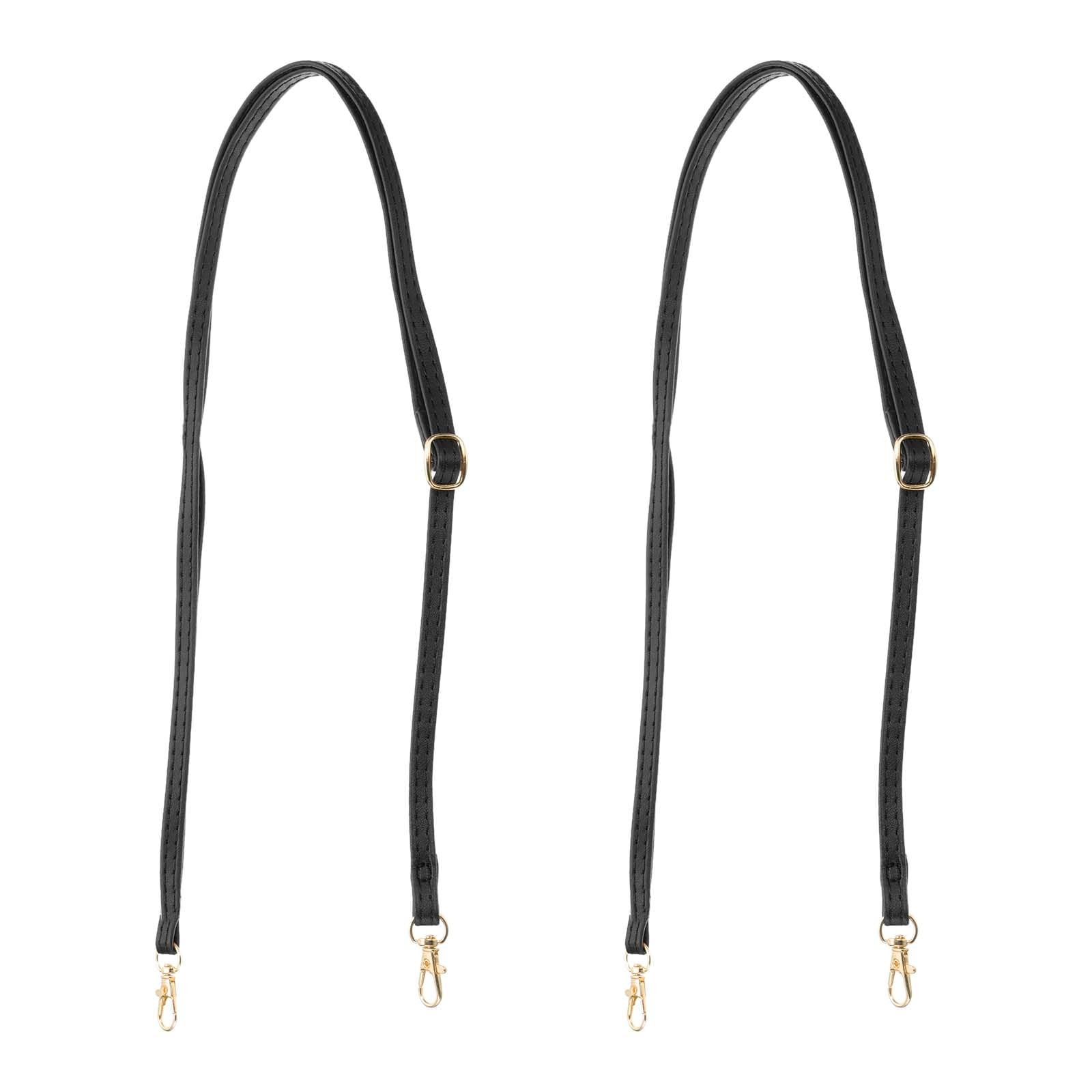 Leather Purse Handle Strap, 2 Pcs 51 Inch Adjustable Length Handbag Strap Rep...